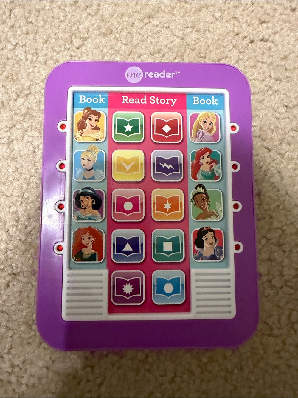 Me Reader Disney Princesses Electronic Story Book Reader